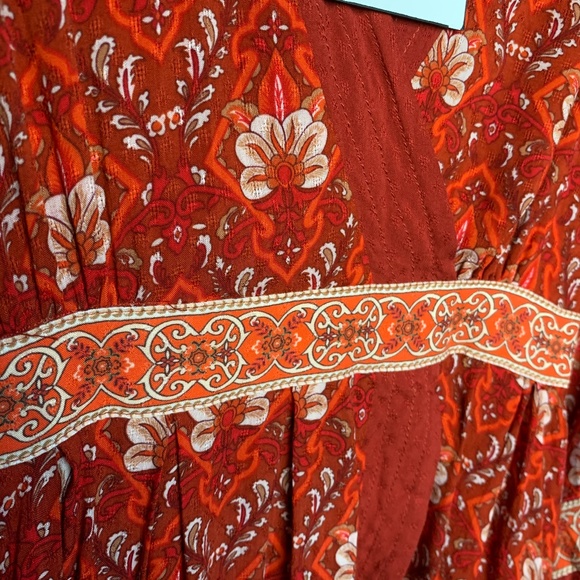 Spell and The Gypsy Jewel Soiree Copper Dress NEW - Picture 7 of 8